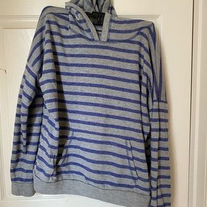 Juniors striped hoodie, one clothing sweatshirt